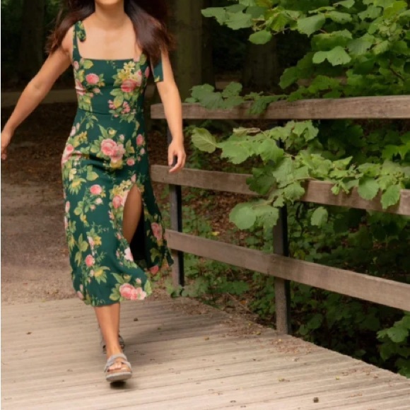 NWT Reformation Twilight Dress Belvedere